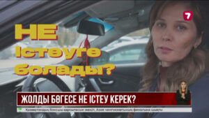 Жолыңызды өзге көлік бөгеп тастаса, не істеу керек?