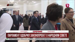 Депутаты одобрили закон о Народном совете Казахстана