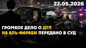 Громкое дело о ДТП на Аль-Фараби передано в суд | 22.05.2026 — Дневные новости