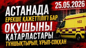 Астанада ерекше қажеттілігі бар оқушыны қатарластары тұншықтырып, ұрып-соққан | 25.05.2026