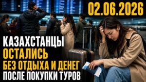 Казахстанцы остались без отдыха и денег после покупки туров | 02.06.2026