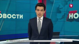 Ливень с градом затопил подъезд дома в Щучинске