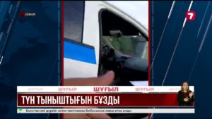 Семейде мылтық асынған адам бүтін бір ауданды дүрліктірді