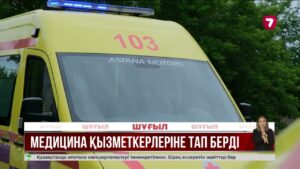 Павлодарда ер адам жедел жәрдем бригадасына шабуыл жасады