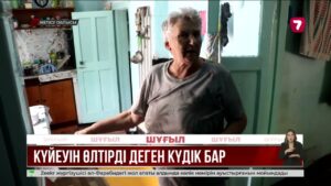Текеліде көпбалалы ана күйеуін пышақтап өлтірді деген күдікпен қамалды
