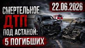 Пять человек погибли в ДТП на трассе Астана – Коргалжын | 22.06.2026