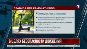 Новые правила для электросамокатов вступили в силу