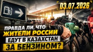 Жители России едут в Казахстан за бензином? | 03.07.2026