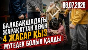 Балабақшадағы жарақаттан кейін 4 жасар қыз мүгедек болып қалды | 08.07.2026