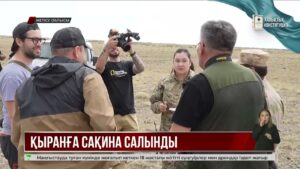 Жетісуда Қызыл кітапқа енген дала қырандары бақылауға алынды