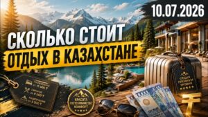Сколько стоит отдых в Казахстане | 10.07.2026