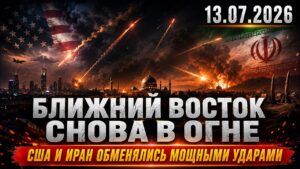Конфликт на Ближнем Востоке: США и Иран обменялись мощными ударами | 13.07.2026
