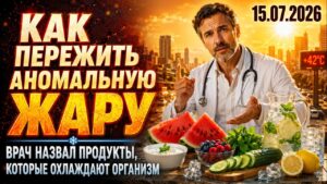 Не только кондиционер: учёные рассказали, какие продукты спасают от жары | 14.07.2026