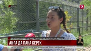 Аптап ыстықта Алматы хайуанаттар бағындағы жануарларға ерекше күтім жасалды