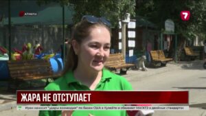 Как алматинский зоопарк спасает животных от жары