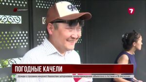 Погода в Казахстане: жара сменилась дождями и градом
