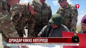 Қарағандыда әскери роботтар мен дрондар сынақтан өтті