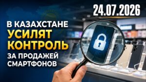 В Казахстане усилят контроль за продажей смартфонов | 24.07.2026 — Дневные новости