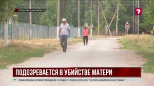 Жителя Туркестанской области подозревают в убийстве матери