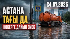 Астана тағы да нөсерге дайын емес | 24.07.2026