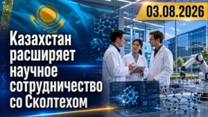 Казахстан расширяет научное сотрудничество со Сколтехом | 03.08.2026 — Дневные новости