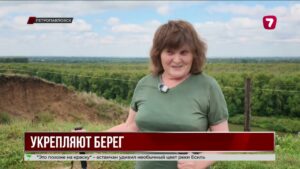 В Петропавловске укрепляют берега реки Ишим