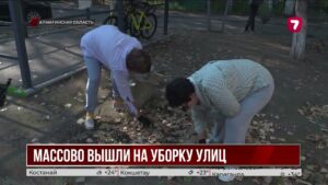 Более 20 тысяч жителей Алматинской области вышли на уборку