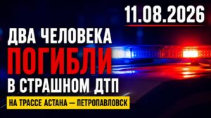 Страшная авария на трассе Астана — Петропавловск: водитель уснул за рулём | 11.08.2026