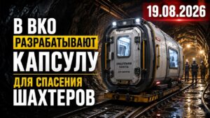 В ВКО разрабатывают капсулу для спасения шахтеров | 19.08.2026 — Дневные новости