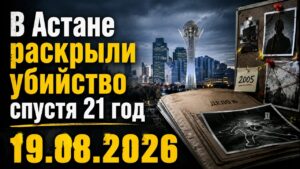 В Астане раскрыли убийство спустя 21 год | 19.08.2026