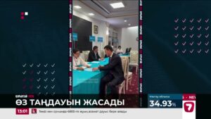 Ерлан Қарин Құрылтай сайлауында дауыс берді