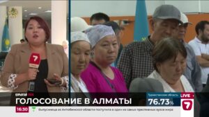 В Алматы растёт активность избирателей
