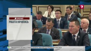 Самолет FlyArystan загорелся в аэропорту Алматы