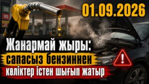 Жанармай жыры: сапасыз бензиннен көліктер істен шығып жатыр | 01.09.2026