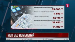 Минимальная заработная плата в Казахстане в 2027 году могут не повысить