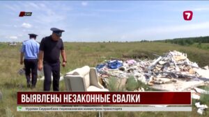 В СКО незаконные свалки выявляют с помощью дронов