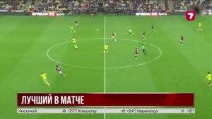 Дастан Сатпаев стал лучшим игроком матча