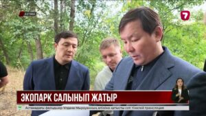Ақтөбеде Қарғалы өзенінің жағасында жаңа экобақ салынып жатыр