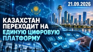 Казахстан переводит госсистемы на платформу QazTech | 21.09.2026 — Дневные новости