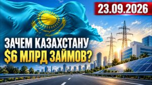 Казахстан привлечёт международные займы для крупных инфраструктурных проектов | 23.09.2026