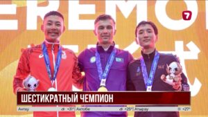Алексей Луценко стал шестикратным чемпионом Азиатских игр