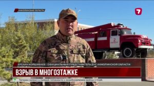 Хлопок газа разрушил балкон в Кокшетау