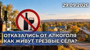 В Карагандинской области растет число трезвых сел | 29.09.2026 — Дневные новости