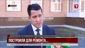 Школу в Костанае начали ремонтировать после открытия