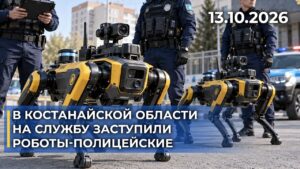 Робособаки вышли на патрулирование в Костанайской области | 13.10.2026 — Дневные новости