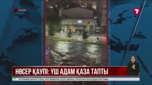 Түркияда жойқын селден 3 адам көз жұмды, 4 адам жоғалды