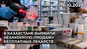 В Казахстане выявили незаконную продажу бесплатных лекарств | 16.10.2026