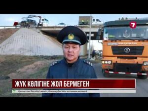 Астанада Tesla-мен соқтығысып, көпірден құлаған жүк көлігінің жүргізушісі аман қалды