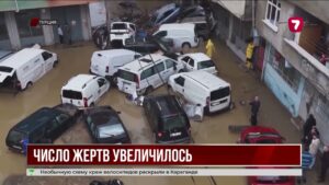 Число погибших при наводнении в Турции выросло до восьми