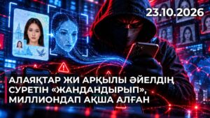Алаяқтар ЖИ арқылы әйелдің суретін «жандандырып», миллиондап ақша алған | 23.10.2026